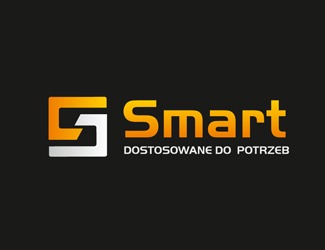 Projekt graficzny logo dla firmy online Smart
